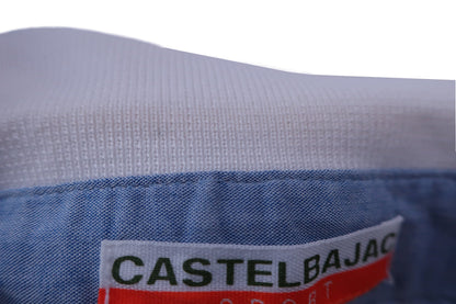 CASTELBAJAC(カステルバジャック) ポロシャツ 水色 メンズ 48 A-5