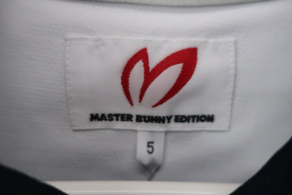 MASTER BUNNY EDITION(マスターバニーエディション) ポロシャツ ネイビー総柄 メンズ 5 758-1160205 A-3
