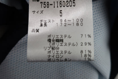 MASTER BUNNY EDITION(マスターバニーエディション) ポロシャツ ネイビー総柄 メンズ 5 758-1160205 A-6
