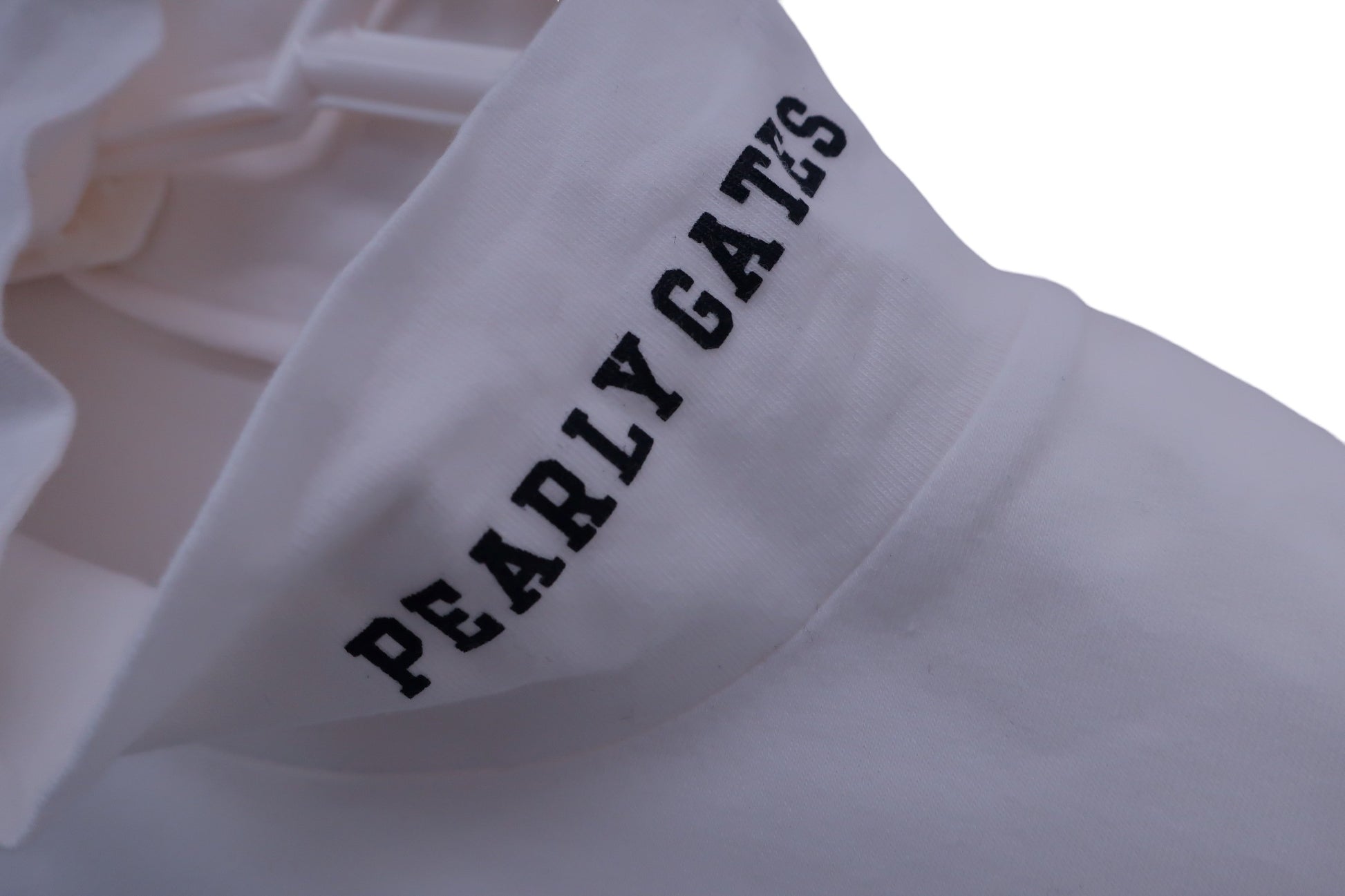 PEARLY GATES(パーリーゲイツ) 長袖モックネックシャツ 白 メンズ 6 053-7166121 A-4