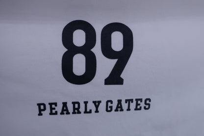 PEARLY GATES(パーリーゲイツ) 長袖モックネックシャツ 白 メンズ 6 053-7166121 A-6