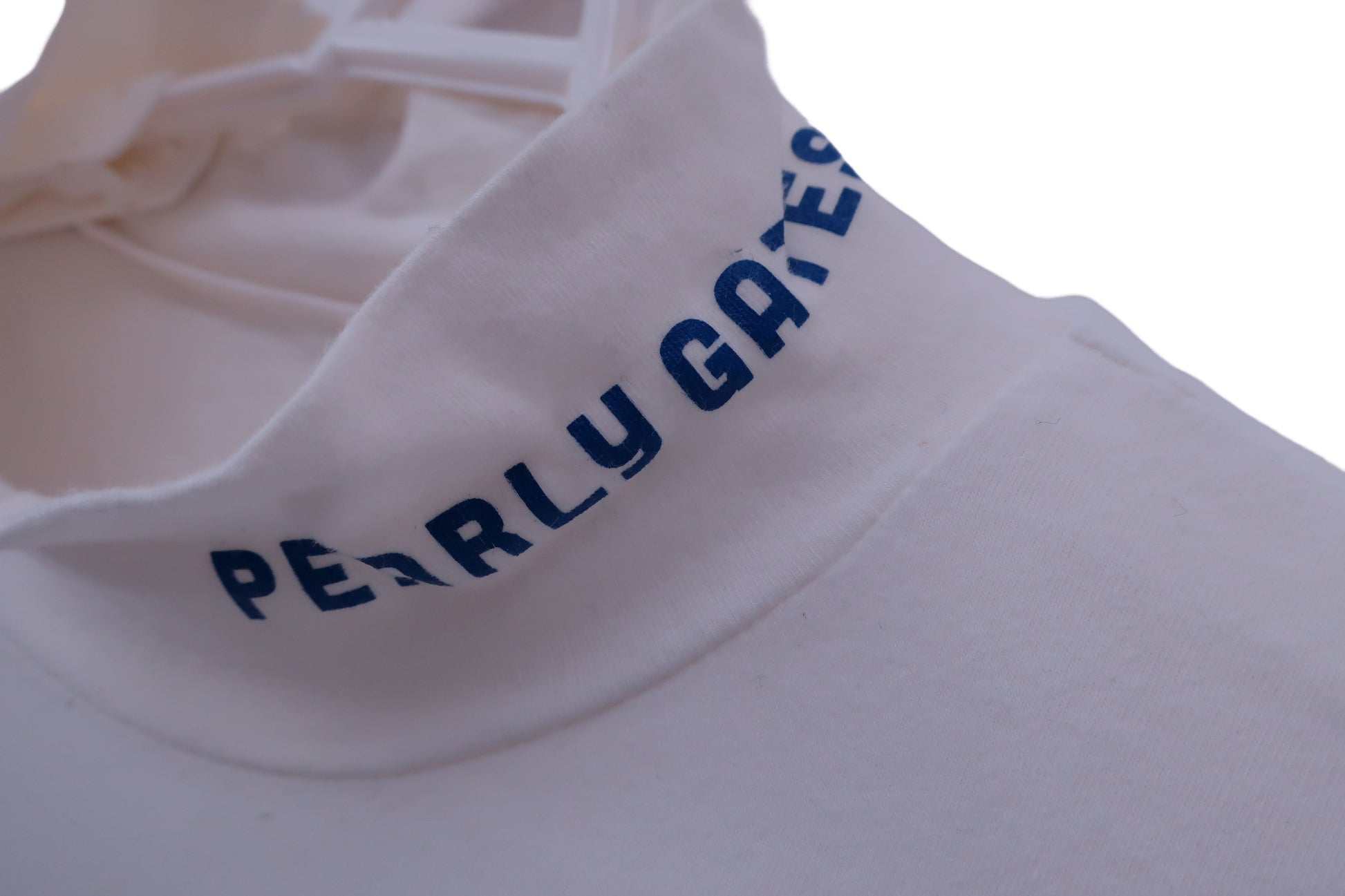 PEARLY GATES(パーリーゲイツ) 長袖モックネックシャツ 白 メンズ 6 053-8166111 B-3