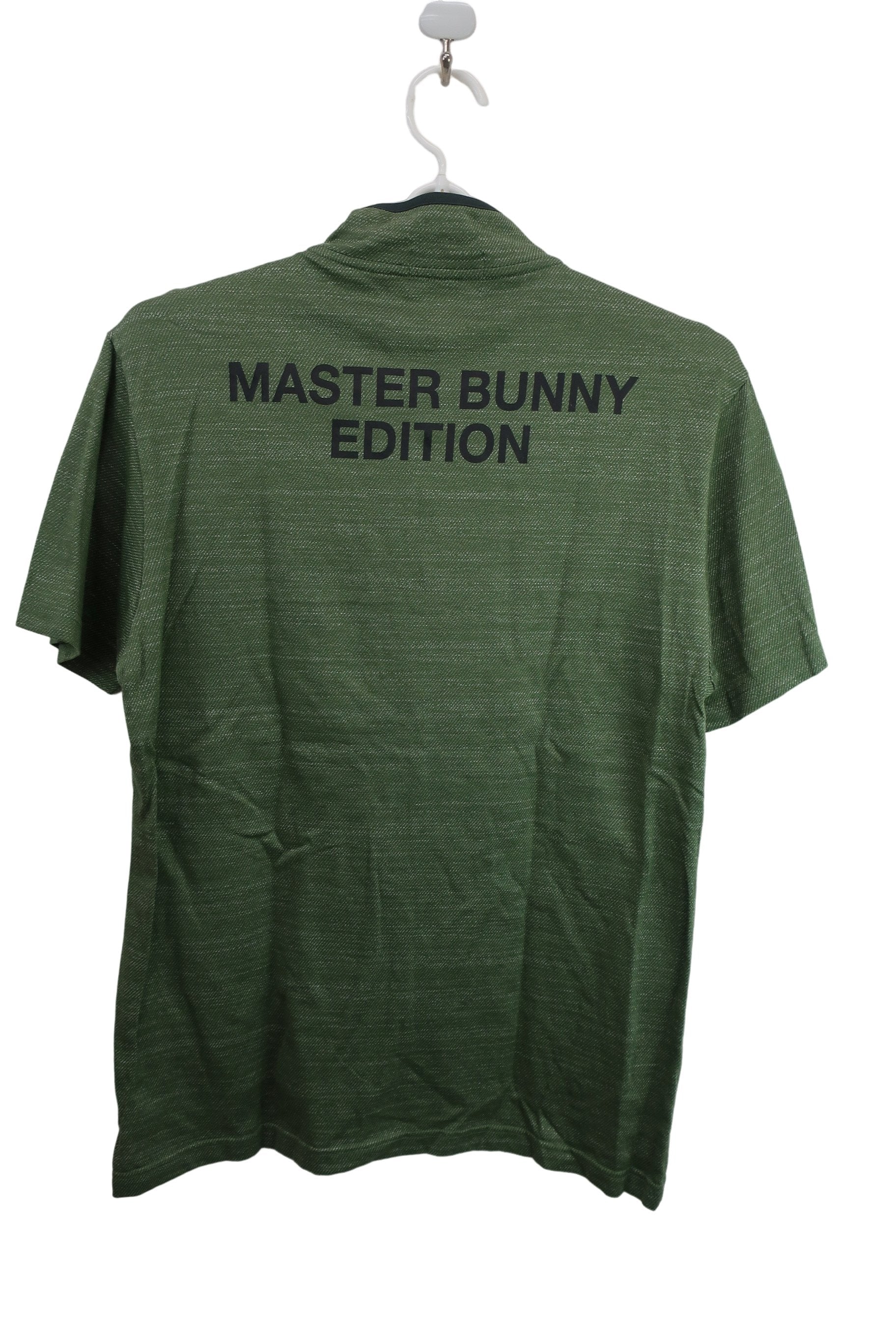 MASTER BUNNY EDITION(マスターバニーエディション) ハーフジップシャツ 緑 メンズ 6 758-0164401 A-5