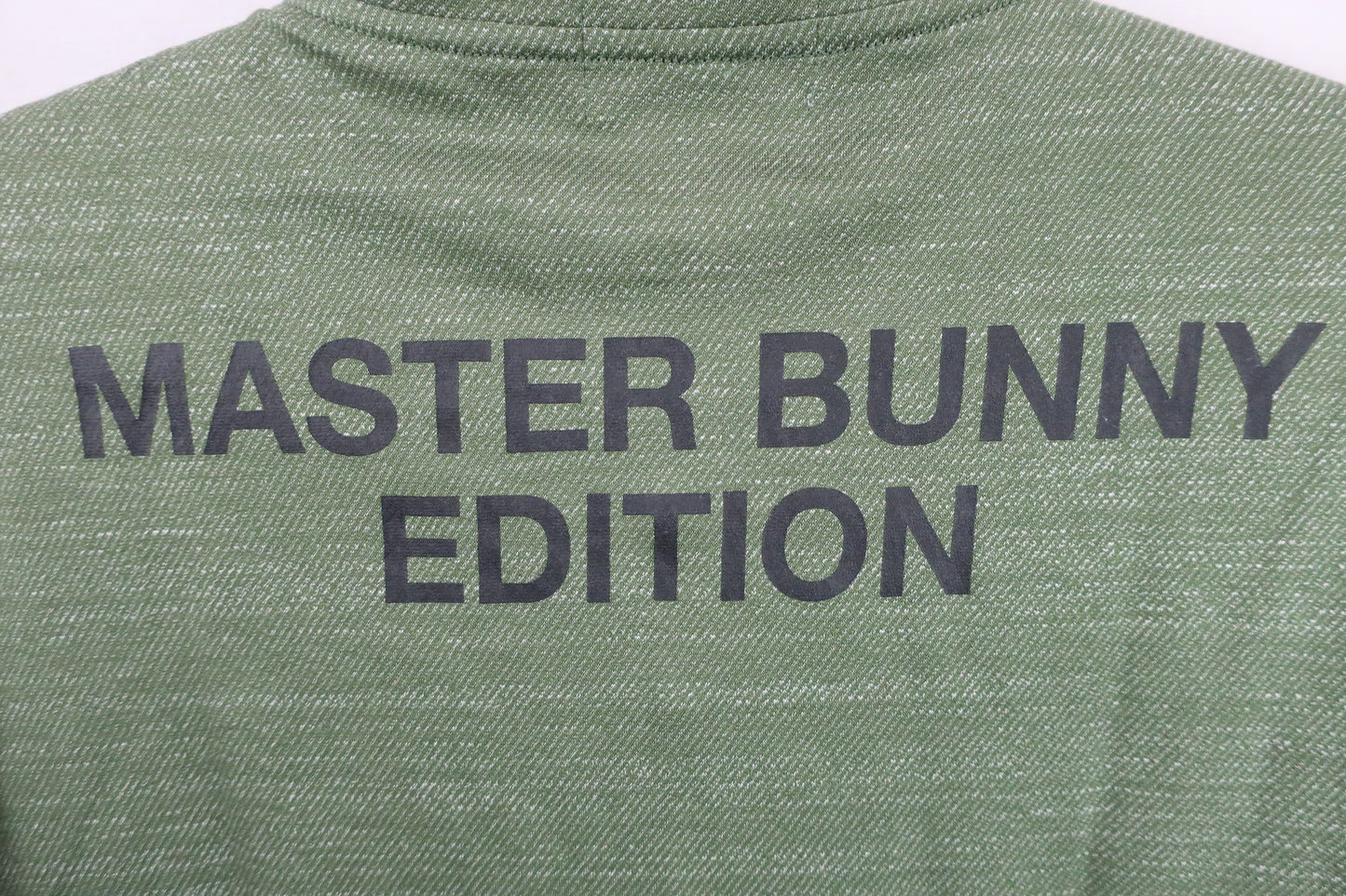 MASTER BUNNY EDITION(マスターバニーエディション) ハーフジップシャツ 緑 メンズ 6 758-0164401 A-6