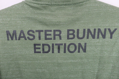 MASTER BUNNY EDITION(マスターバニーエディション) ハーフジップシャツ 緑 メンズ 6 758-0164401 A-6