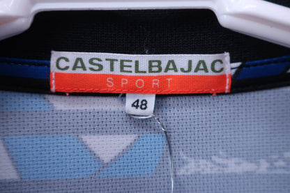 CASTELBAJAC(カステルバジャック) ポロシャツ 黒総柄 メンズ 48 B-2