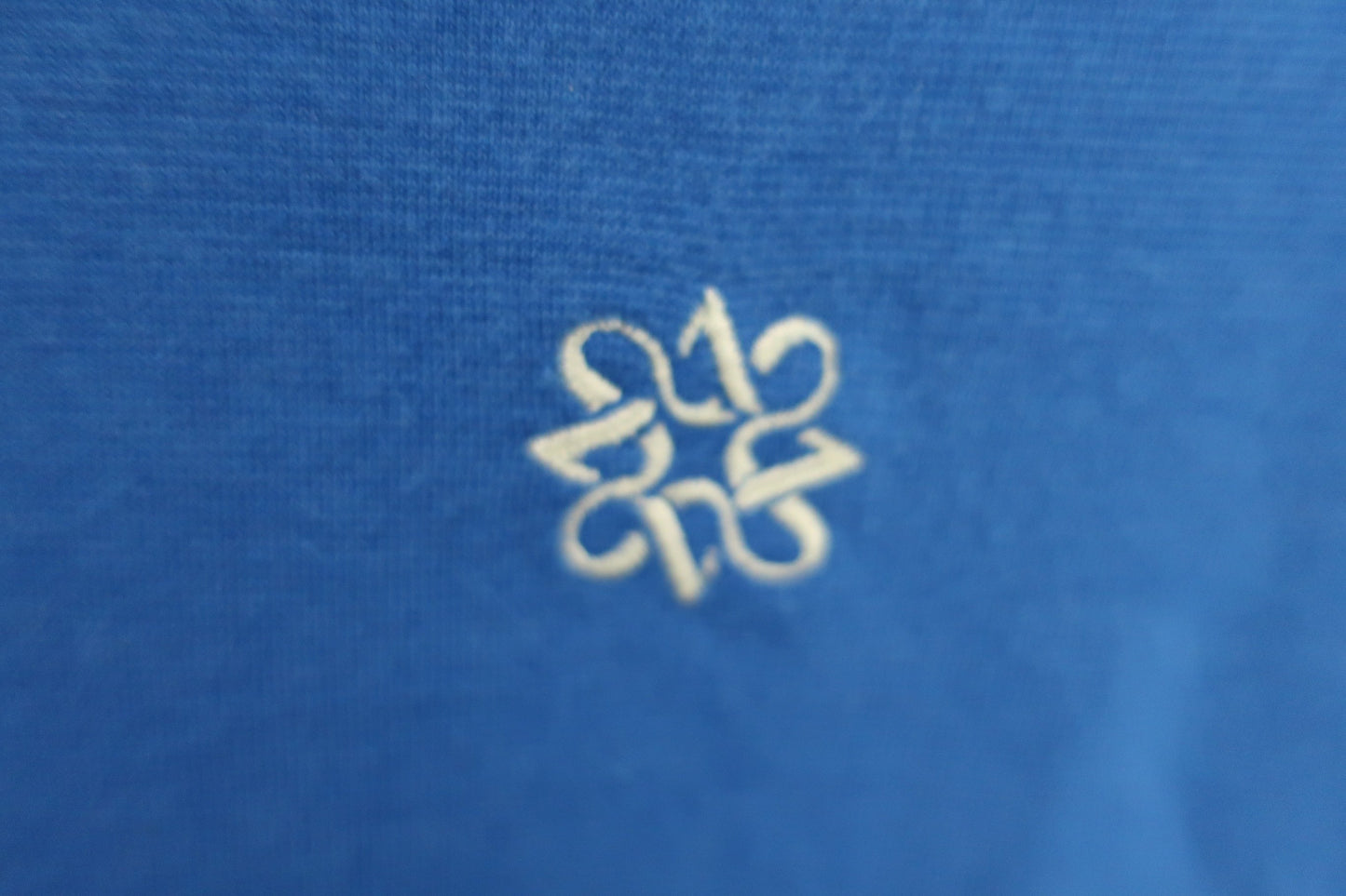 St ANDREWS(セントアンドリュース) 長袖モックネックシャツ 青 メンズ LL A-2