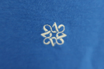 St ANDREWS(セントアンドリュース) 長袖モックネックシャツ 青 メンズ LL A-2