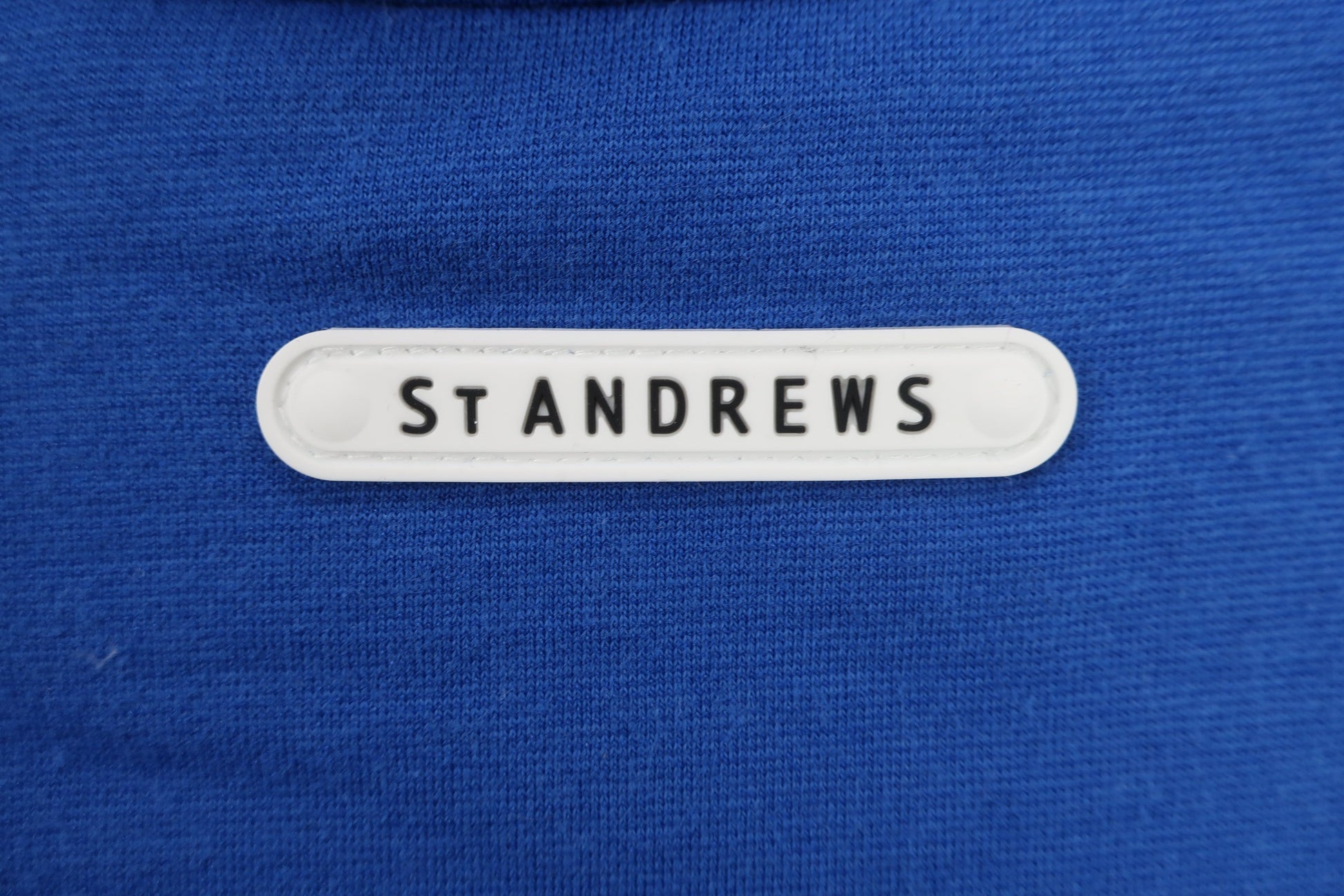 St ANDREWS(セントアンドリュース) 長袖モックネックシャツ 青 メンズ LL A-6