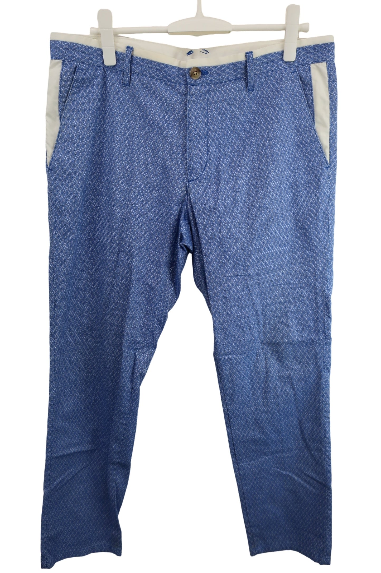 St ANDREWS(セントアンドリュース) パンツ 青色総柄 メンズ LL 042-9131353 B-1
