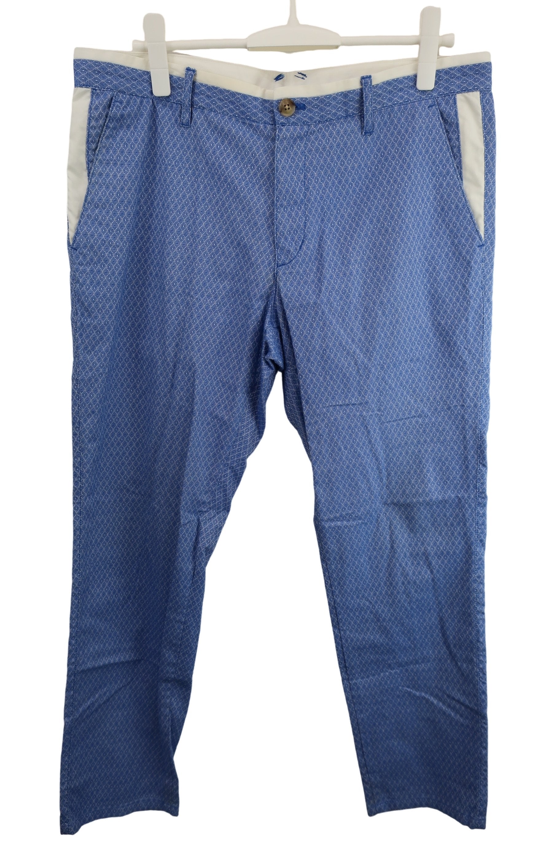 St ANDREWS(セントアンドリュース) パンツ 青色総柄 メンズ LL 042-9131353 B-1