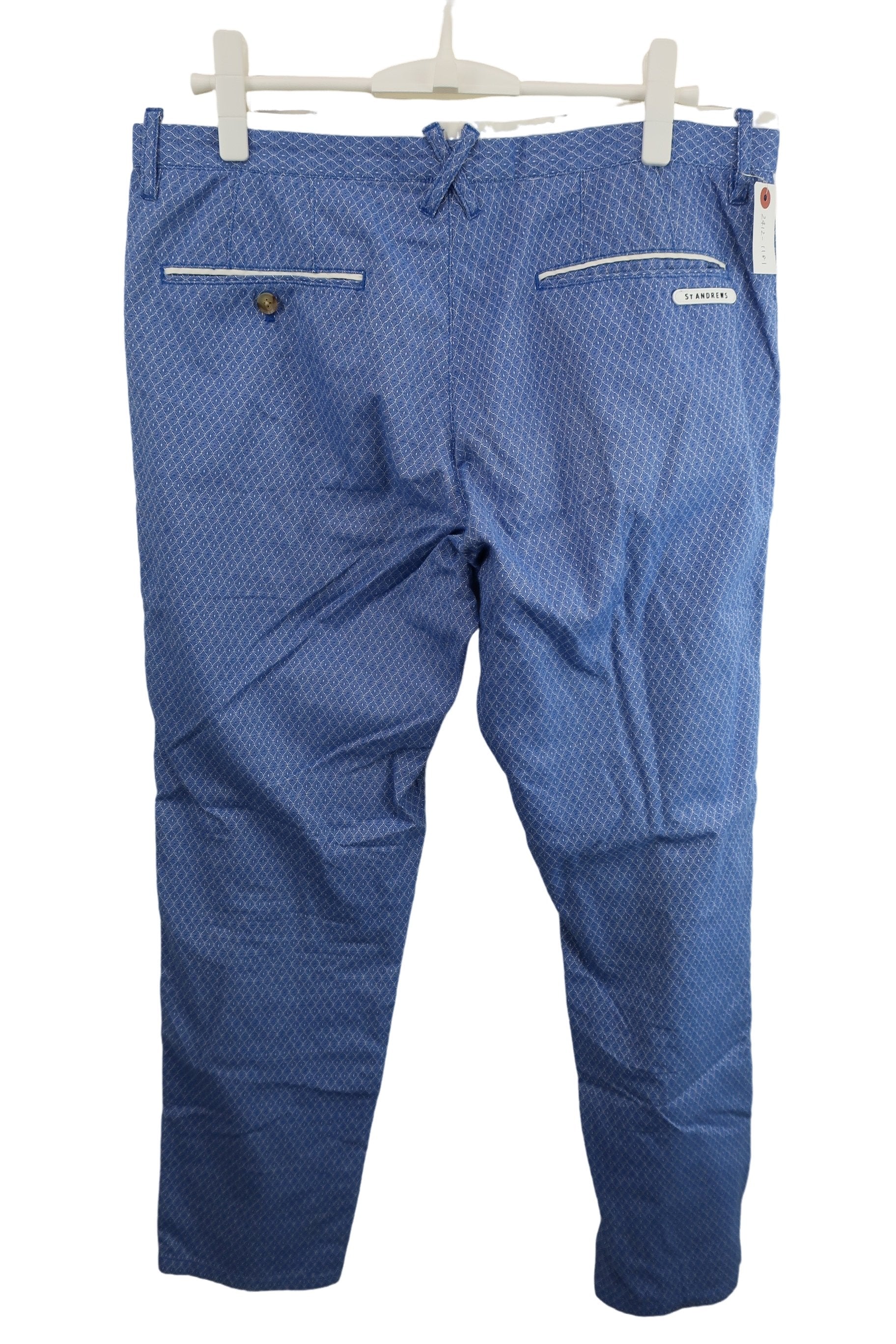 St ANDREWS(セントアンドリュース) パンツ 青色総柄 メンズ LL 042-9131353 B-2
