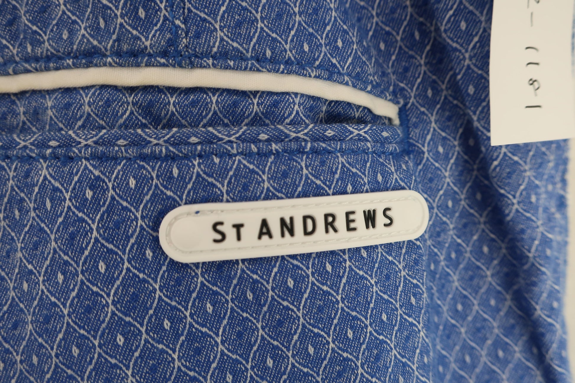 St ANDREWS(セントアンドリュース) パンツ 青色総柄 メンズ LL 042-9131353 B-3