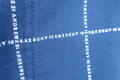 St ANDREWS(セントアンドリュース) パンツ ネイビー白ロゴ文字柄 メンズ LL 042-0131453 A-5