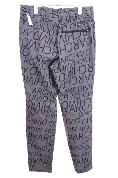 archivio(アルチビオ) パンツ カーキロゴ文字柄 メンズ 48 A027914 B-3