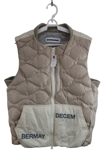 DECEMBERMAY(ディセンバーメイ) ダウンベスト ベージュ メンズ M A-1