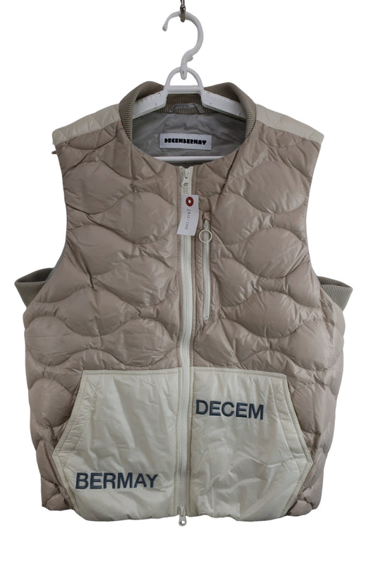 DECEMBERMAY(ディセンバーメイ) ダウンベスト ベージュ メンズ M A-1