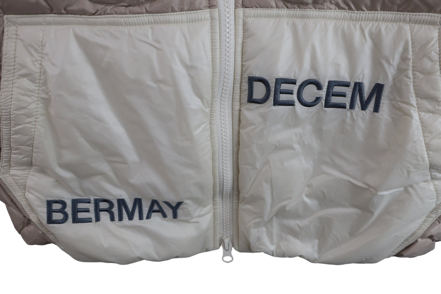 DECEMBERMAY(ディセンバーメイ) ダウンベスト ベージュ メンズ M A-2