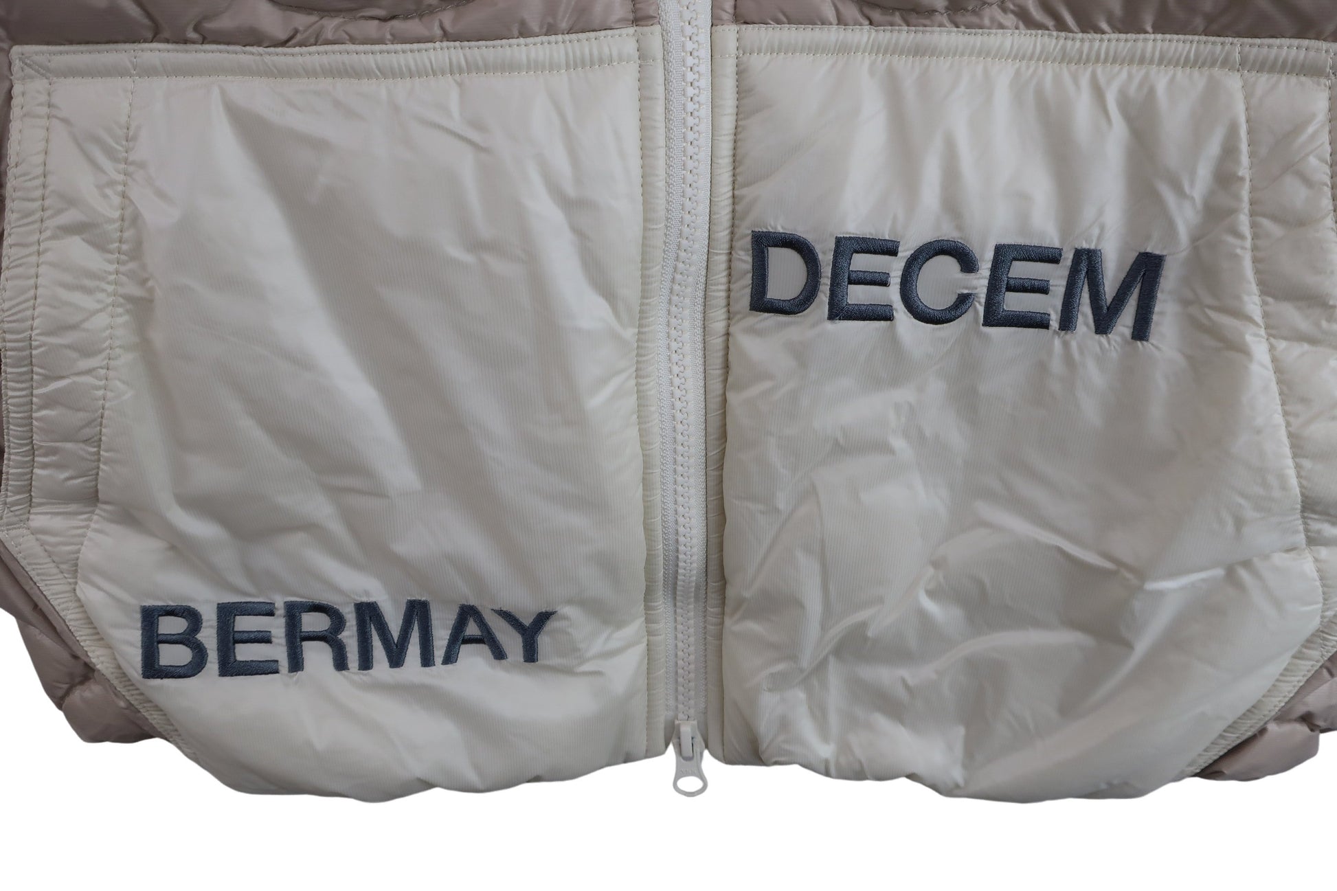 DECEMBERMAY(ディセンバーメイ) ダウンベスト ベージュ メンズ M A-2