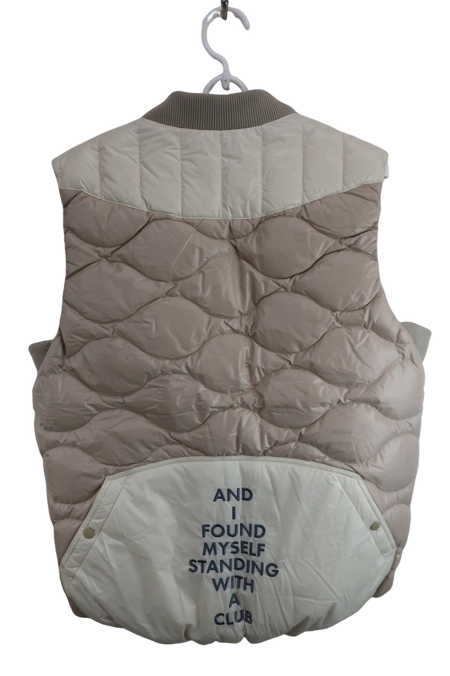 DECEMBERMAY(ディセンバーメイ) ダウンベスト ベージュ メンズ M A-4