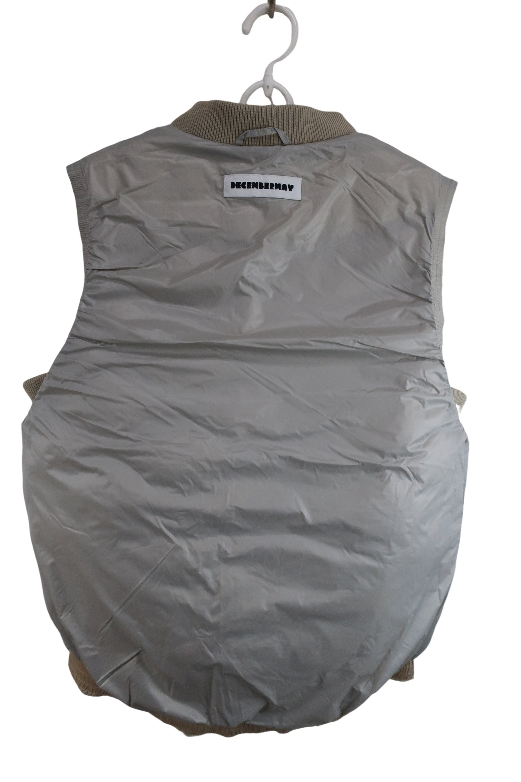 DECEMBERMAY(ディセンバーメイ) ダウンベスト ベージュ メンズ M A-7
