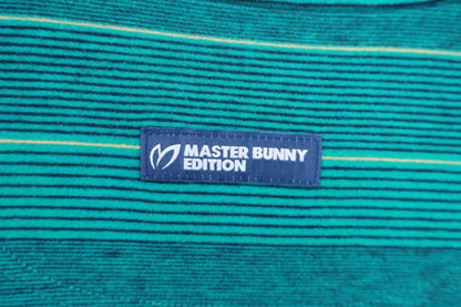 MASTER BUNNY EDITION(マスターバニーエディション) 長袖ハイネックシャツ 緑ボーダー メンズ 5 158-266003 A-6