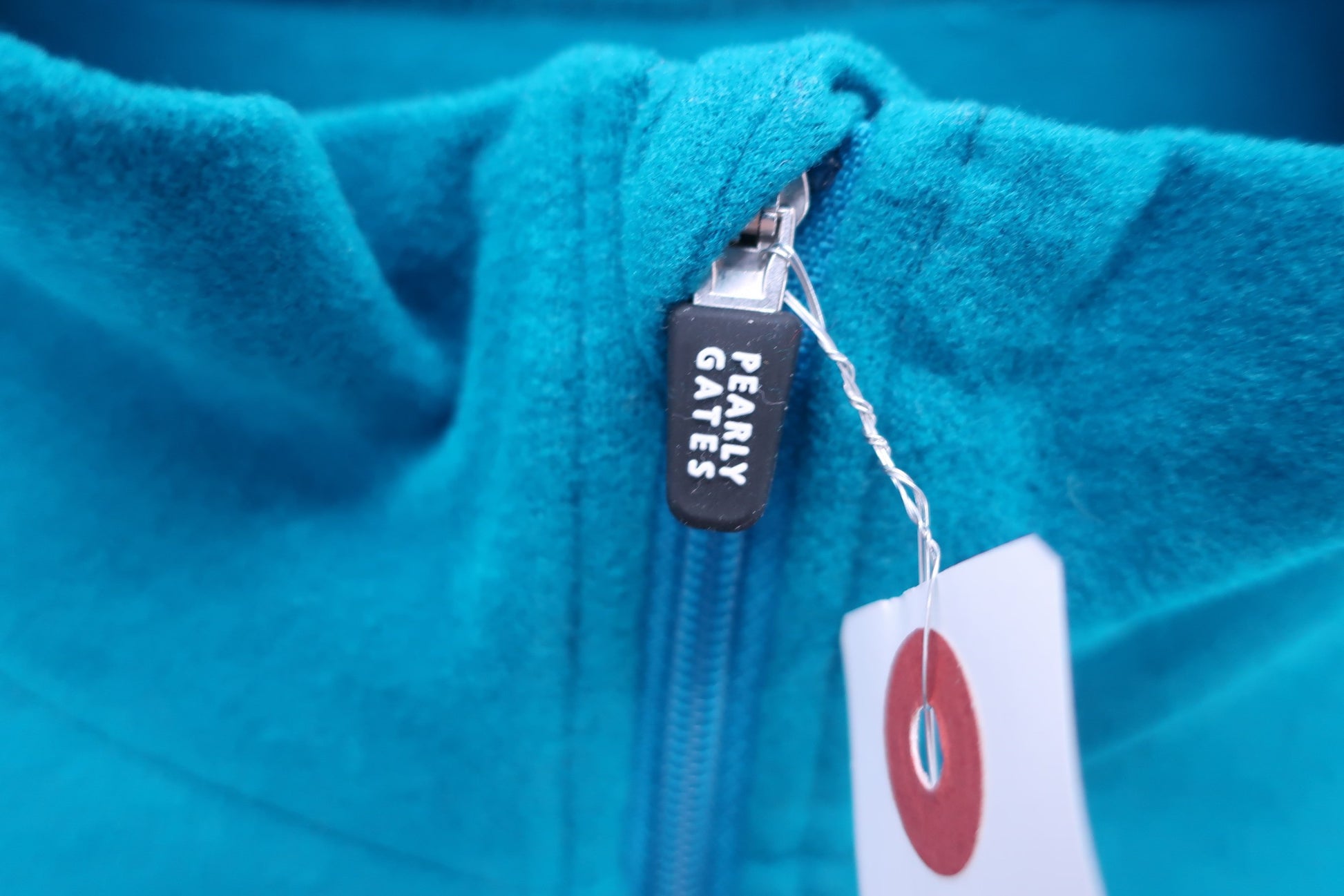 PEARLY GATES(パーリーゲイツ) ハーフジップシャツ 水色 メンズ 6 053-166007 B-3