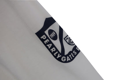 PEARLY GATES(パーリーゲイツ) ハーフジップシャツ 白 メンズ 6 053-9166105 A-4