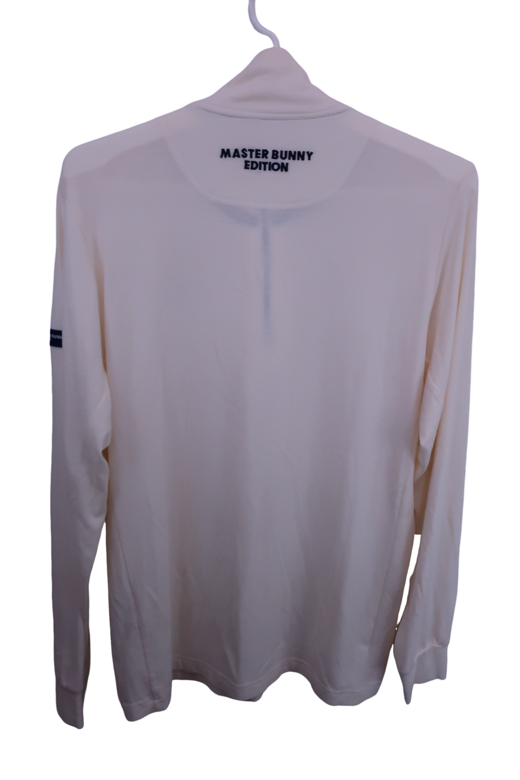 MASTER BUNNY EDITION(マスターバニーエディション) ハーフジップシャツ 白 メンズ 5 158-7166101 B-6