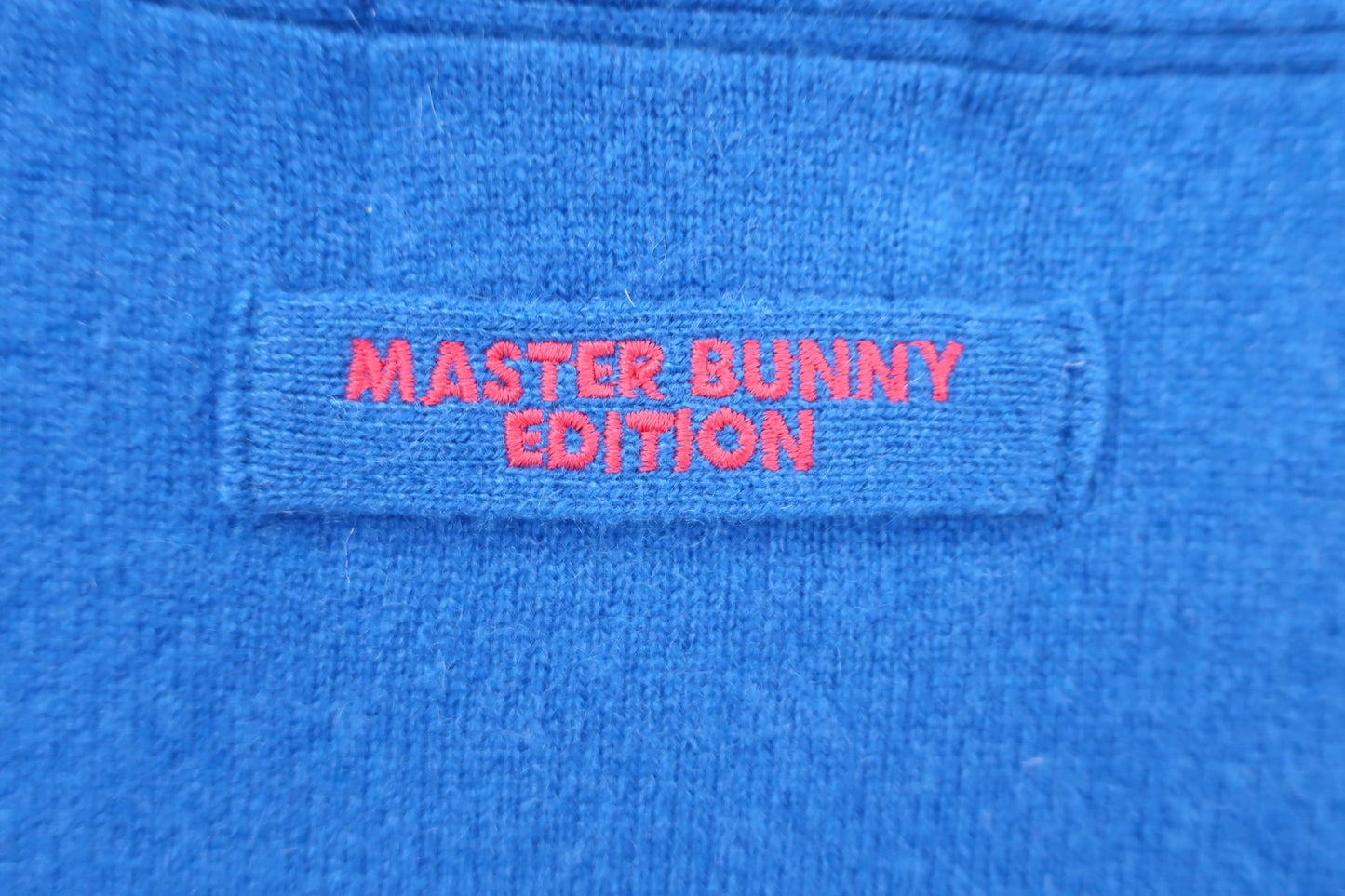 MASTER BUNNY EDITION(マスターバニーエディション) セーター 青 メンズ 5 158-270035 B-9