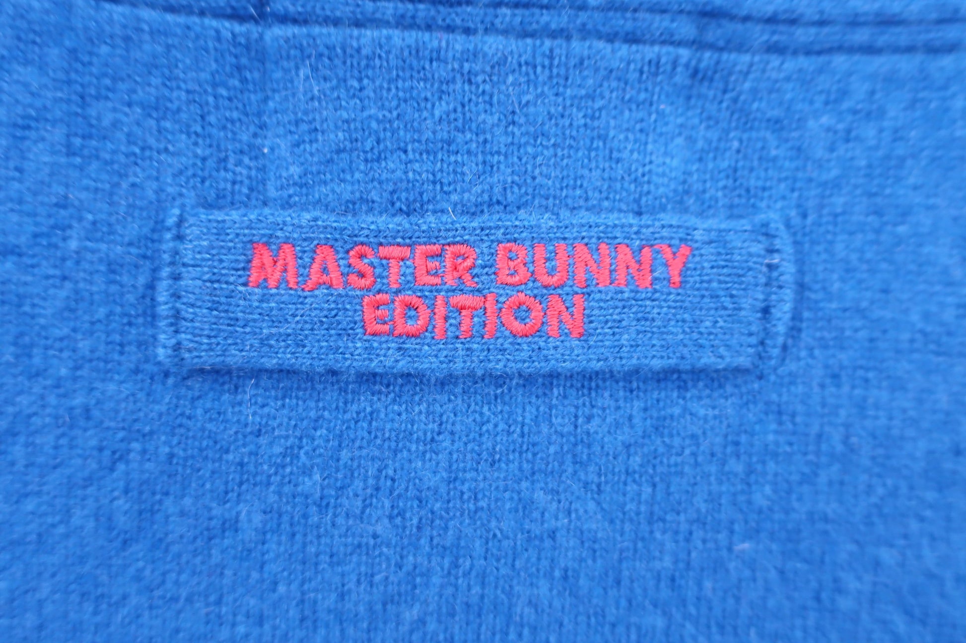 MASTER BUNNY EDITION(マスターバニーエディション) セーター 青 メンズ 5 158-270035 B-9