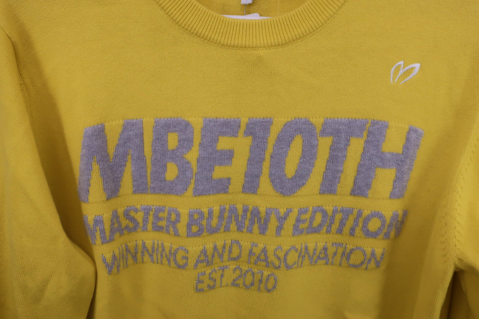 MASTER BUNNY EDITION(マスターバニーエディション) セーター 黄色 メンズ 5 758-0170101 A-3