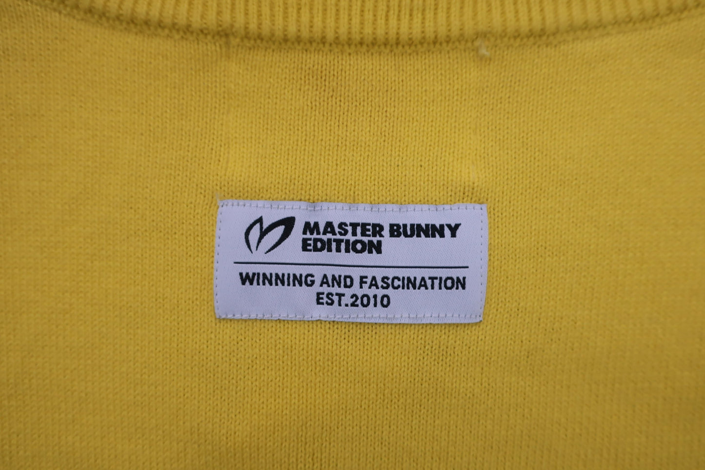 MASTER BUNNY EDITION(マスターバニーエディション) セーター 黄色 メンズ 5 758-0170101 A-6