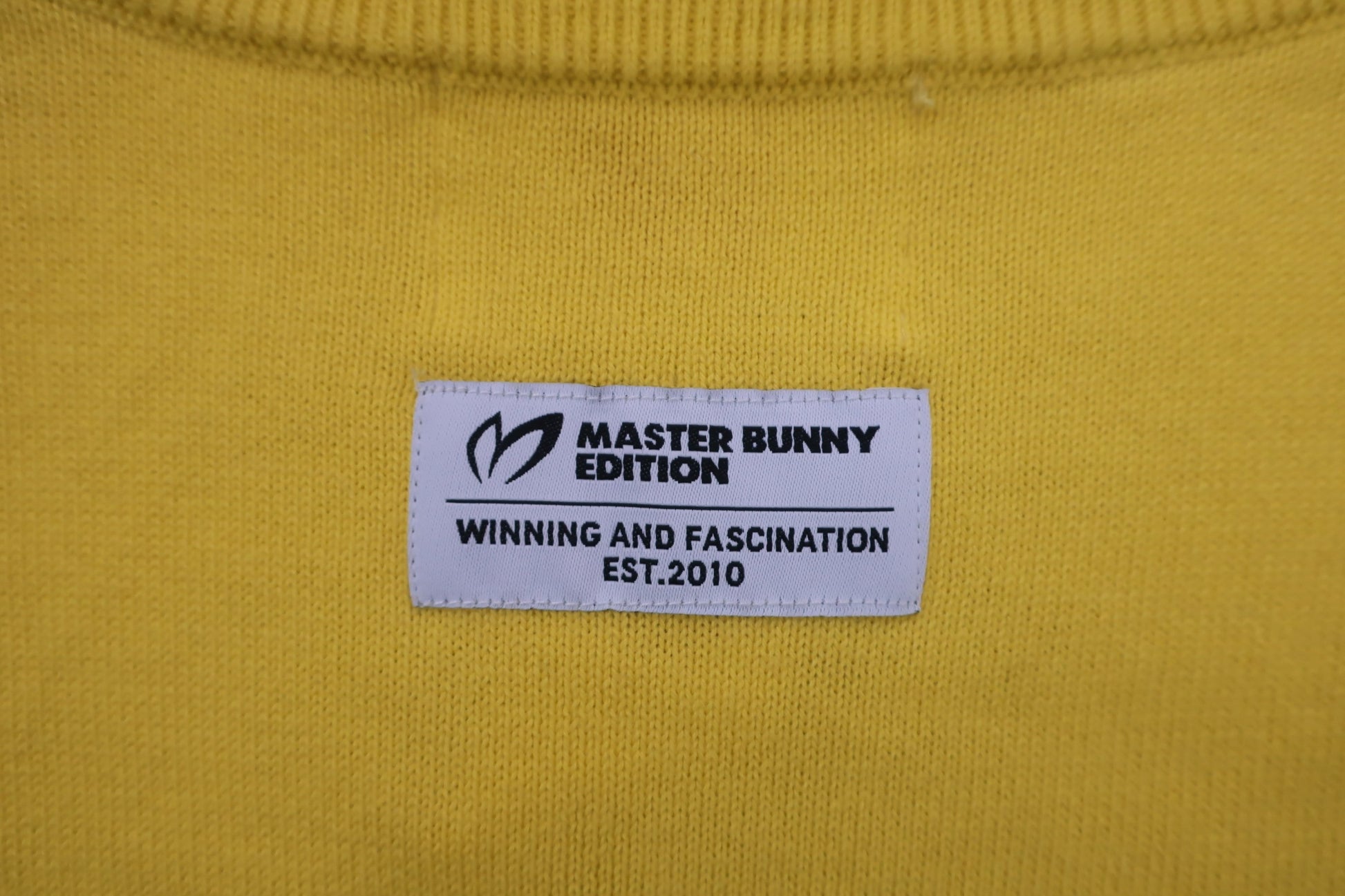 MASTER BUNNY EDITION(マスターバニーエディション) セーター 黄色 メンズ 5 758-0170101 A-6