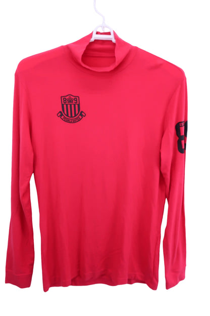 PEARLY GATES(パーリーゲイツ) 長袖モックネックシャツ ピンク メンズ 5 053-6166011 A-1