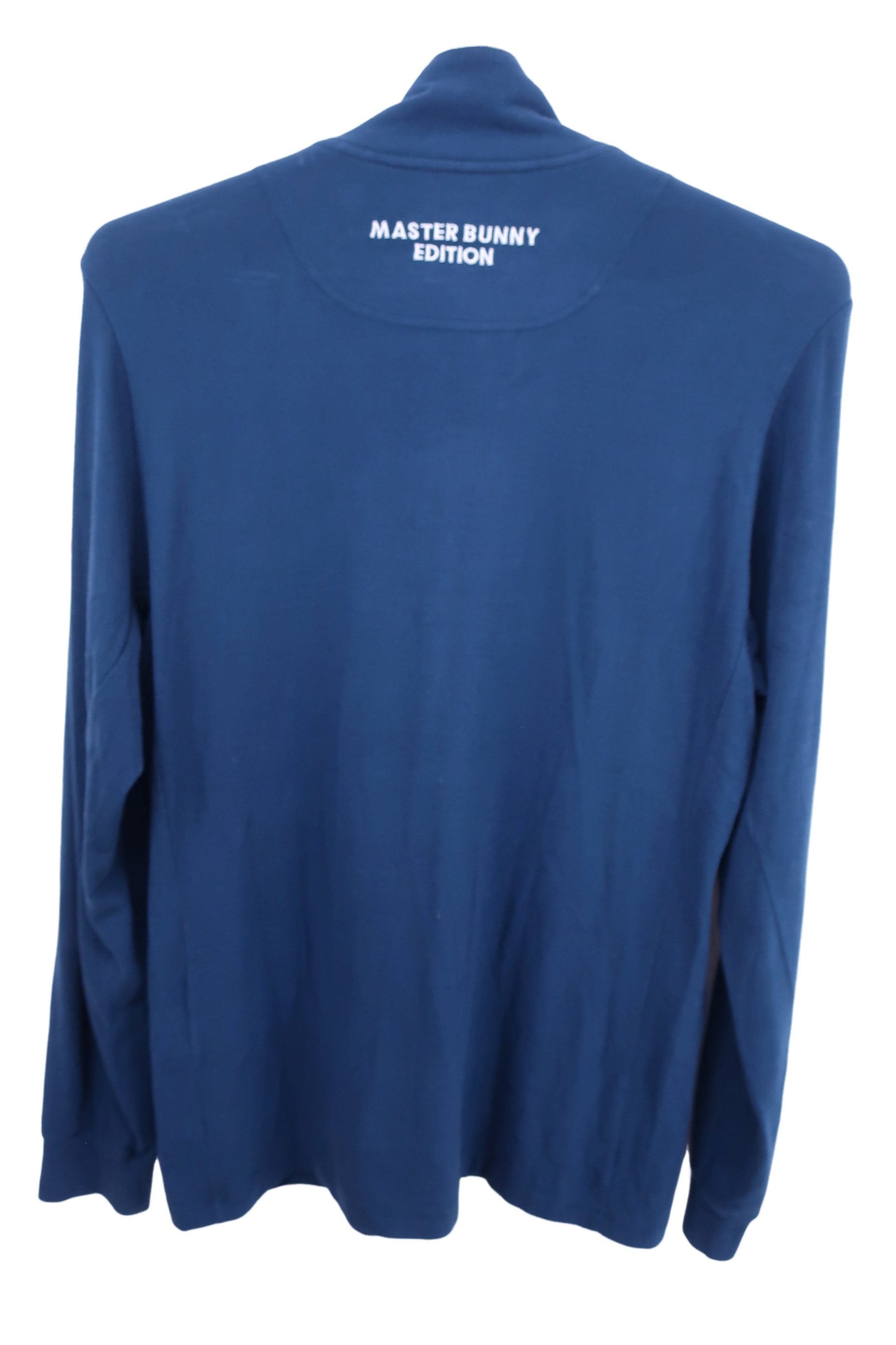 MASTER BUNNY EDITION(マスターバニーエディション) ハーフジップシャツ ネイビー メンズ 5 158-7166101 A-6