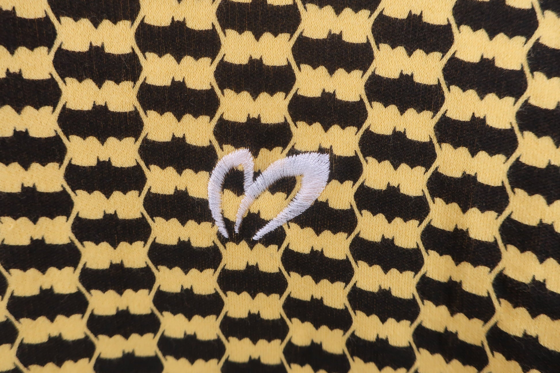 MASTER BUNNY EDITION(マスターバニーエディション) 長袖モックネックシャツ 黄色総柄 メンズ 5 158-9266931 A-2