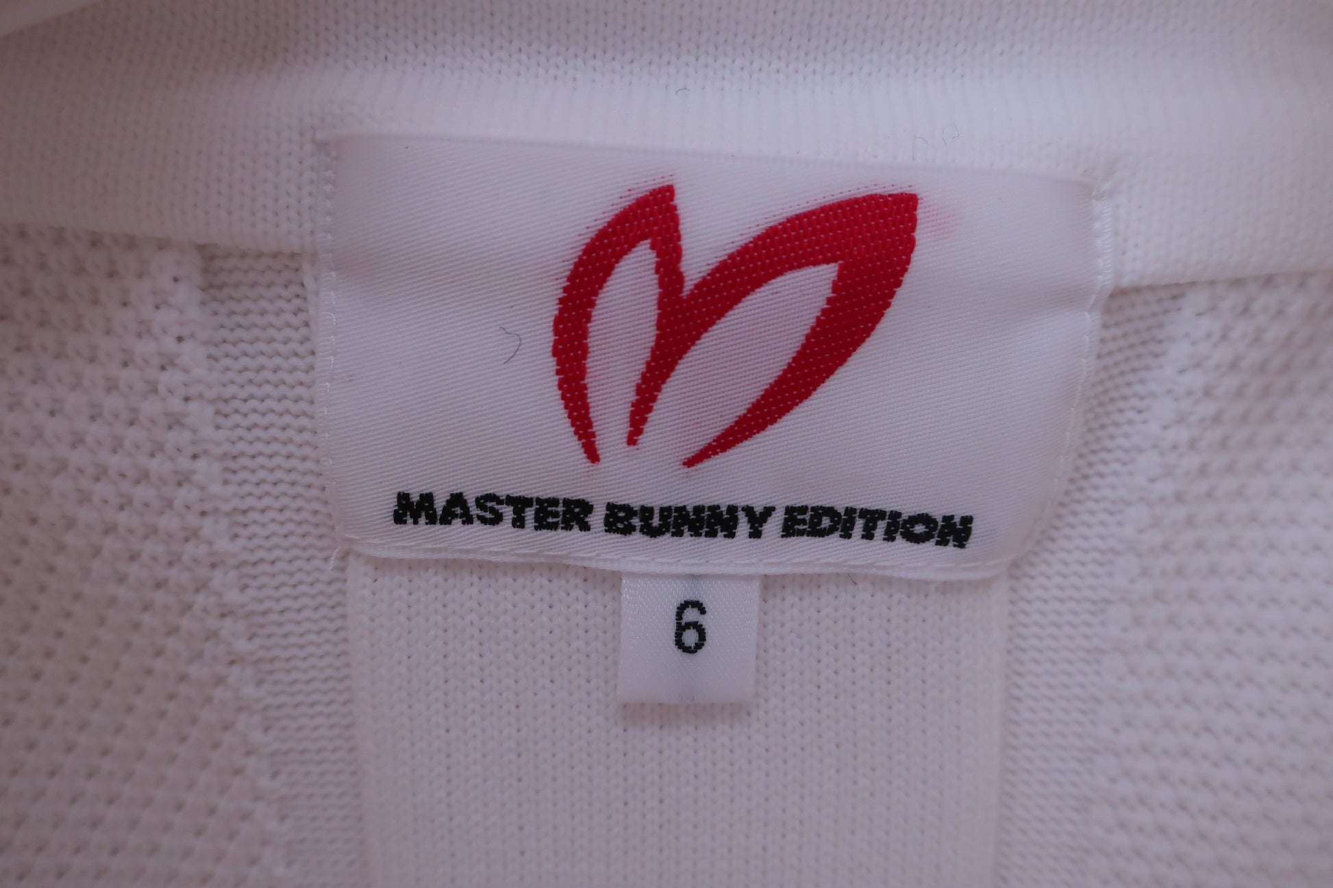 MASTER BUNNY EDITION(マスターバニーエディション) ジップアップトレーナー 白 メンズ 6 158-9172201 A-3