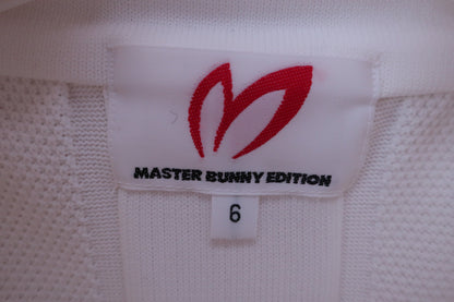 MASTER BUNNY EDITION(マスターバニーエディション) ジップアップトレーナー 白 メンズ 6 158-9172201 A-3