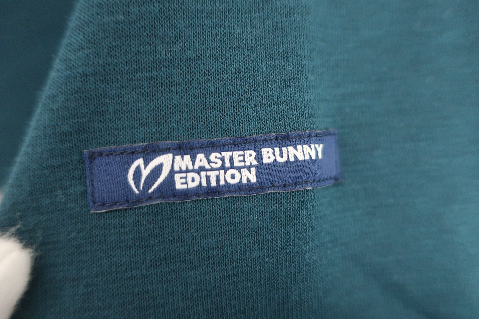 MASTER BUNNY EDITION(マスターバニーエディション) 長袖ハーフジップシャツ 緑 メンズ 6 158-9166101 A-3