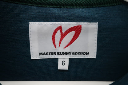 MASTER BUNNY EDITION(マスターバニーエディション) 長袖ハーフジップシャツ 緑 メンズ 6 158-9166101 A-4