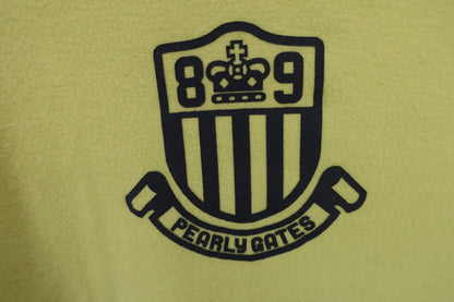 PEARLY GATES(パーリーゲイツ) 長袖モックネックシャツ 黄緑 メンズ 5 053-6166011 B-2