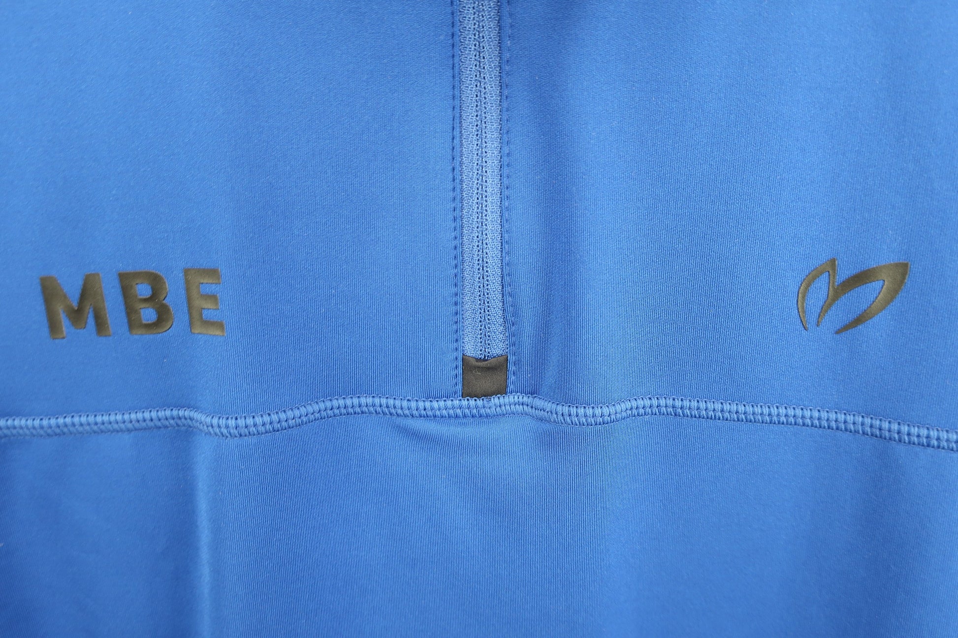 MASTER BUNNY EDITION(マスターバニーエディション) 長袖ハーフジップシャツ 青 メンズ 6 758-0266003 A-2