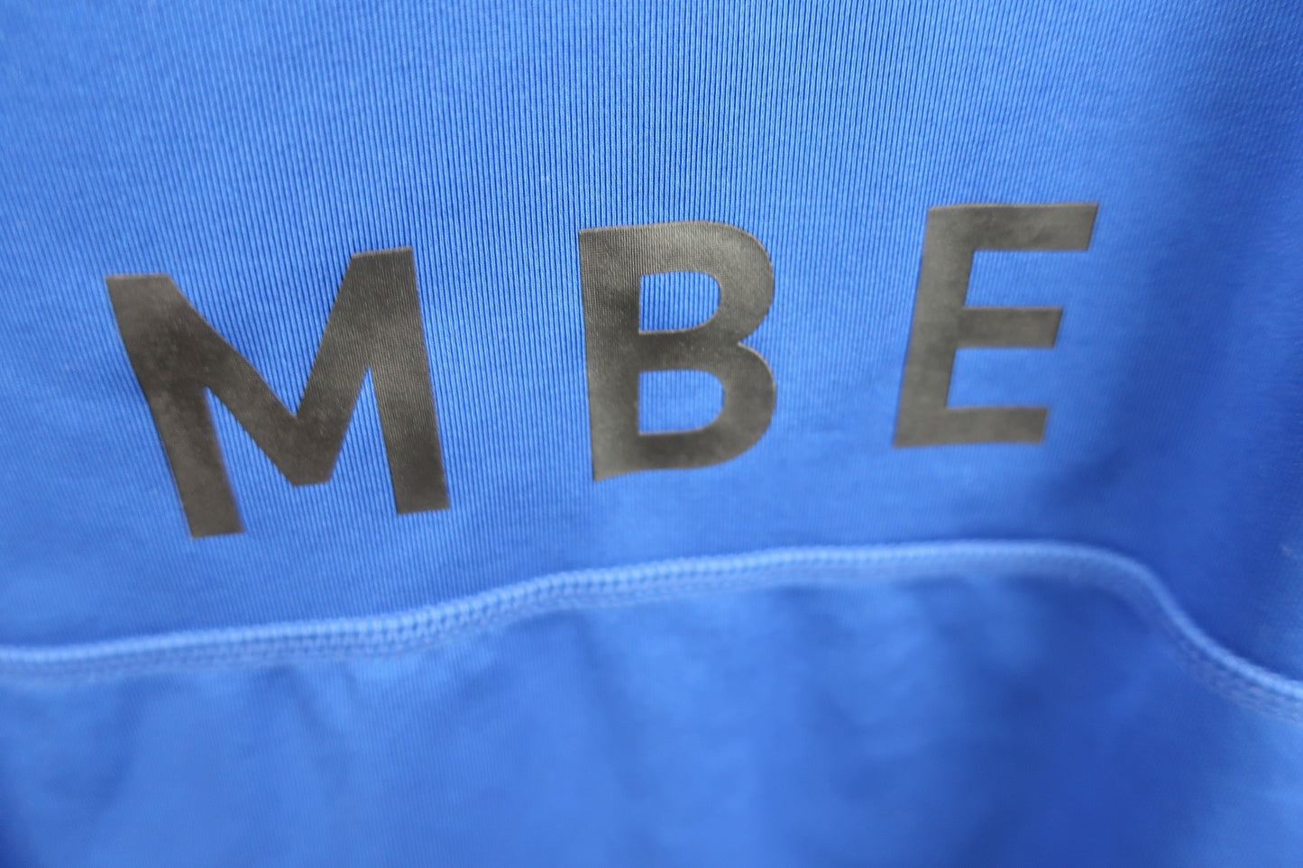 MASTER BUNNY EDITION(マスターバニーエディション) 長袖ハーフジップシャツ 青 メンズ 6 758-0266003 A-6