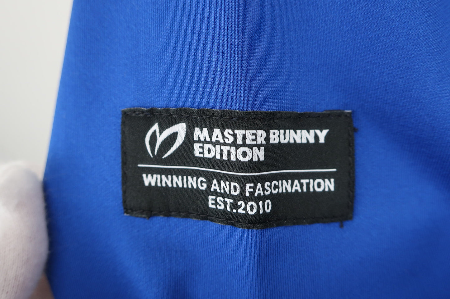 MASTER BUNNY EDITION(マスターバニーエディション) 長袖ハーフジップシャツ 青 メンズ 6 758-0266003 A-7