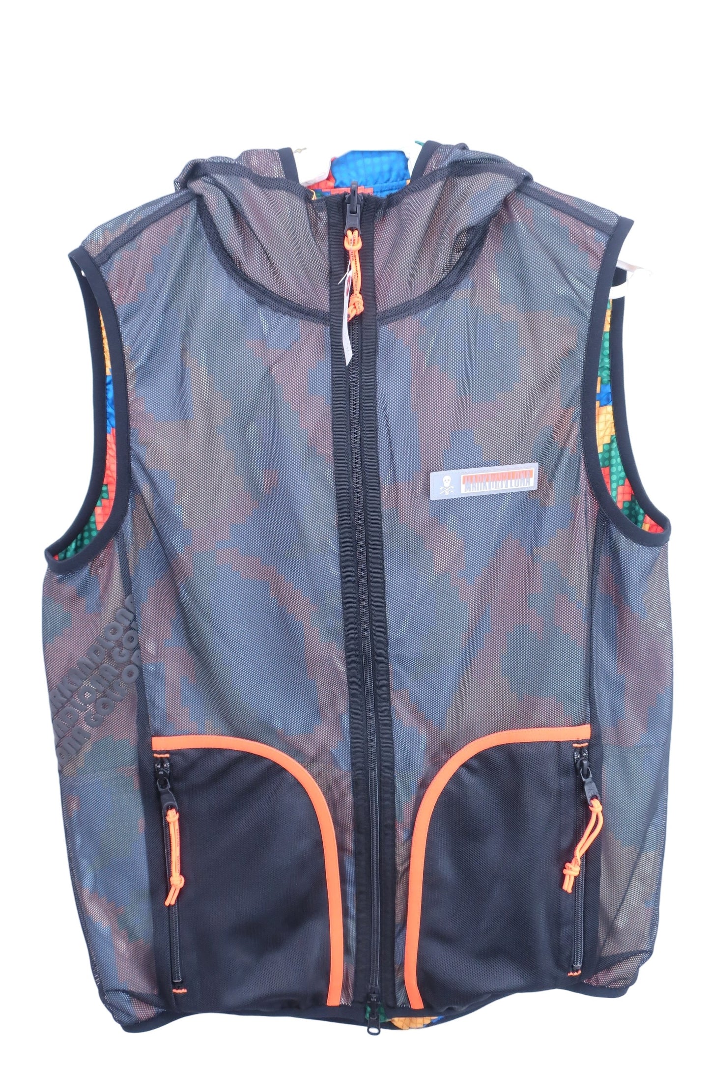 MARK&LONA(マークアンドロナ) リバーシブルベスト カラフル メンズ 46 MLM-OA-AD05 A-3