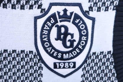 PEARLY GATES(パーリーゲイツ) ベスト 白黒 メンズ 4 053-9173201 B-2