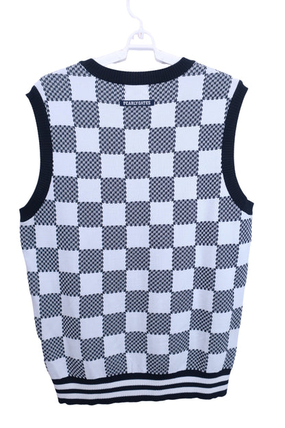 PEARLY GATES(パーリーゲイツ) ベスト 白黒 メンズ 4 053-9173201 B-5