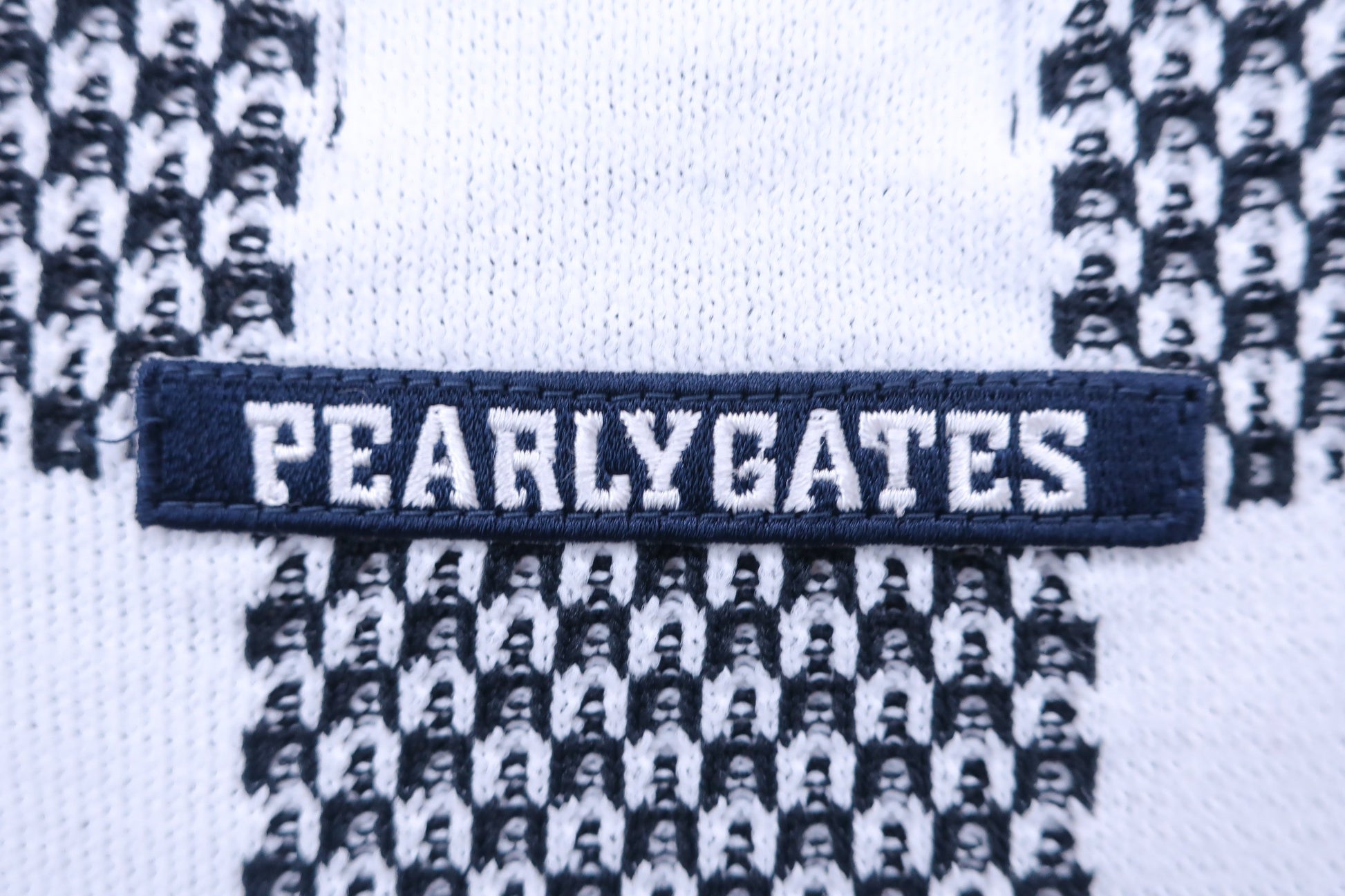 PEARLY GATES(パーリーゲイツ) ベスト 白黒 メンズ 4 053-9173201 B-6