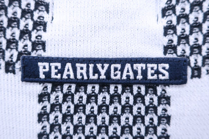 PEARLY GATES(パーリーゲイツ) ベスト 白黒 メンズ 4 053-9173201 B-6
